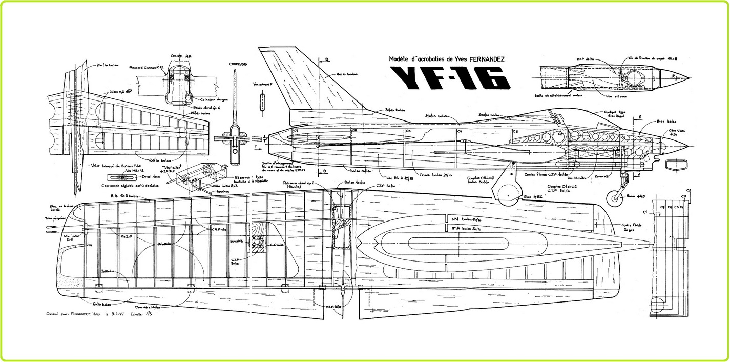 YF-16 by Yves Fenandez